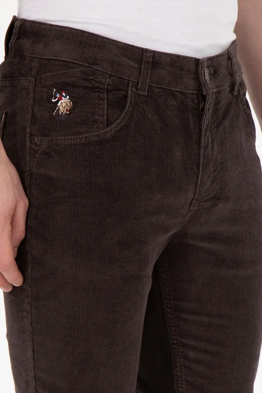 Брюки вельветовые зауженные - G081SZ0780CORDUROY24K Брюки муж. (VR029, 40, 34)