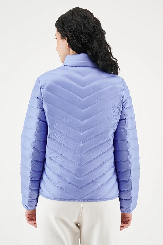 Куртка стеганая со скрытым капюшоном - G082SZ0MS0BRACE26Y Куртка жен. (VR245, 34)