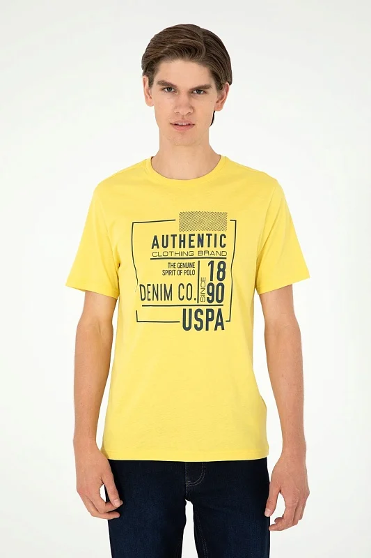 Футболка из хлопка с принтом - G081GL0110GOLA Футболка муж. (VR044, S)