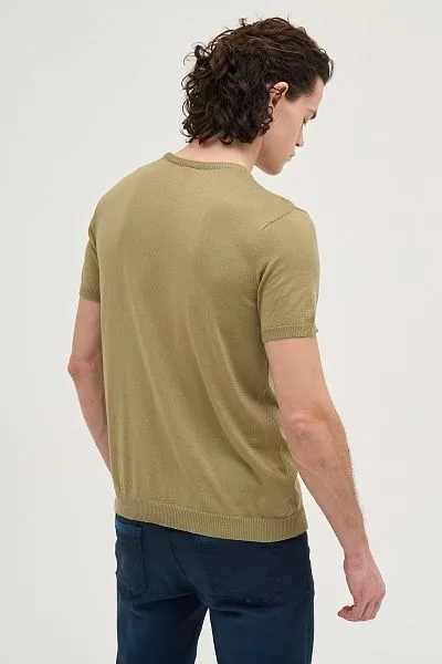 Футболка трикотажная из смесовой вискозы - G081SZ0TK0RAMCO-R Кофта муж. (VR027, S)