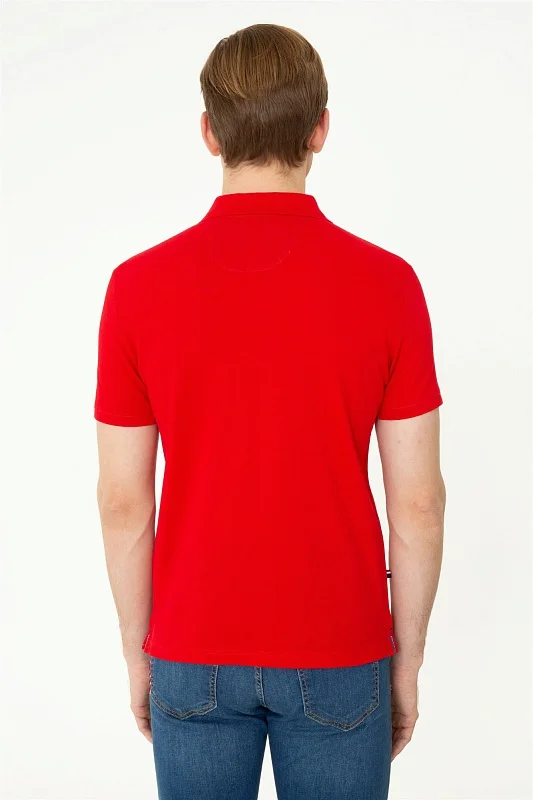Футболка-поло из хлопка - G081SZ0110TP04IY022 Футболка муж. (VR030, 2XS)