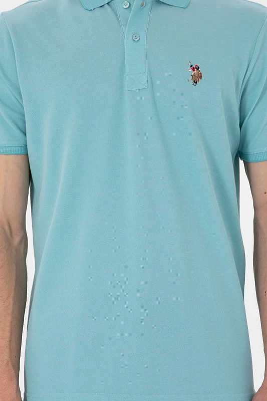 Футболка-поло из смесового хлопка - G081SZ0110DOLFIY024 Футболка муж. (VR090, XL)