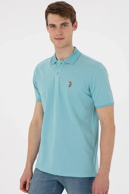 Футболка-поло из смесового хлопка - G081SZ0110DOLFIY024 Футболка муж. (VR090, XL)