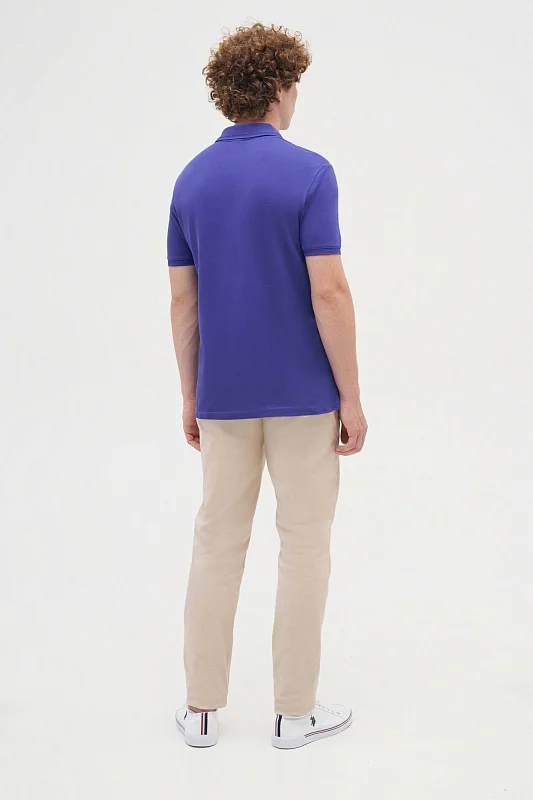 Футболка-поло из хлопка - G081SZ0110TP04SK022-R Футболка муж. (VR038, S)