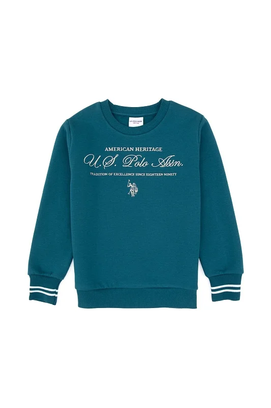 Свитшот и спортивные брюки хлопковые для мальчиков - G083SZ0HF0US2225 Костюм дом. муж. детс. (VR101, 12_13)