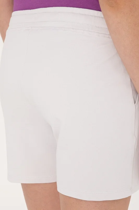 Шорты спортивные из хлопка с вышитым логотипом - G082SZ0OS0DOTIH25 Брюки спорт. жен. (VR001, XL)