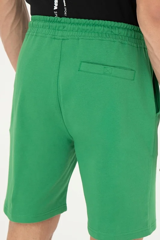 Шорты спортивные из хлопка с вышитым логотипом - G081SZ0OS0PARMEIY024 Брюки спорт. муж. (VR054, XL)
