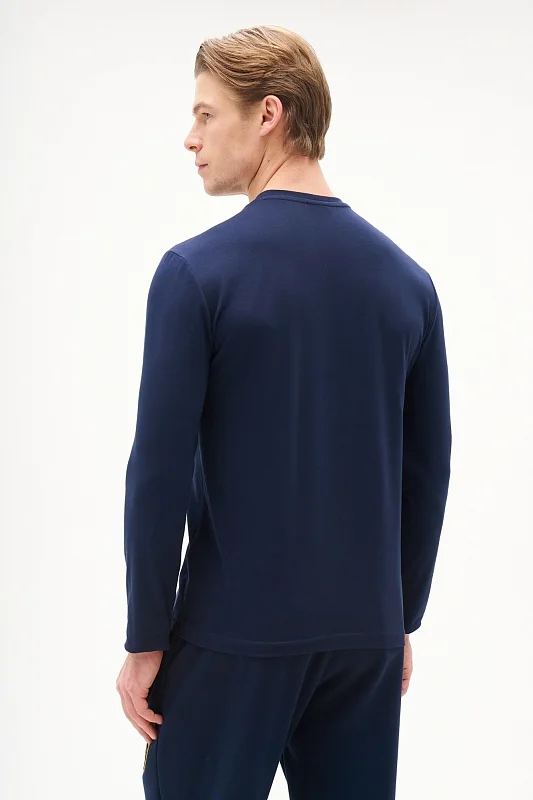 Лонгслив из хлопка - G081SZ0820ART_BISITSK025 Толстовка муж. (VR033, XS)
