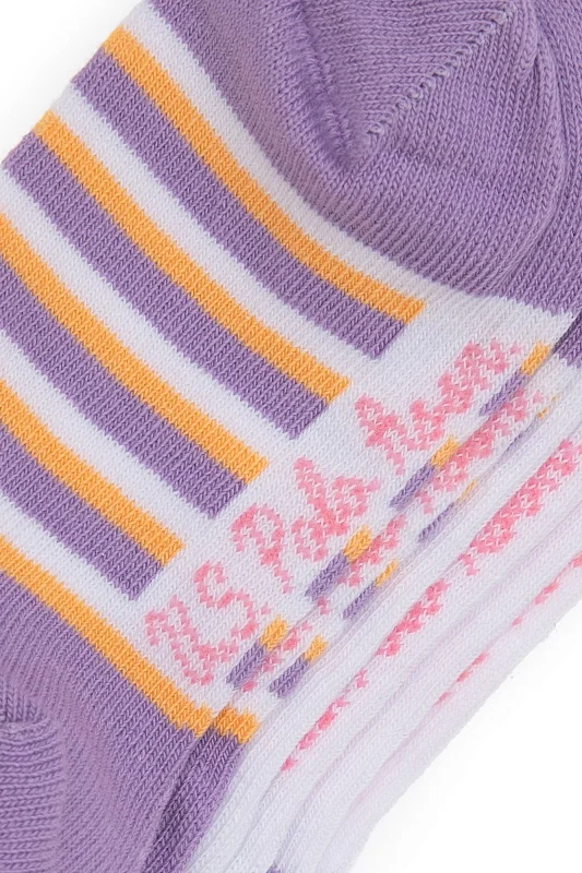 Носки хлопковые короткие для девочек - A084SZ013P02TURS Носки жен. детс. (VR034, 5X)