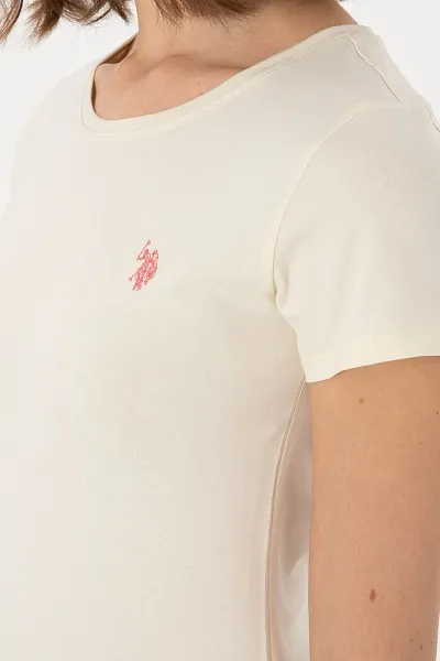 Футболка из хлопка с логотипом - G082SZ0110TO25 Футболка жен. (VR071, L)