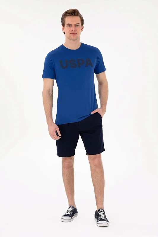 Футболка из хлопка с надписью - G081SZ0110GEARTIY025 Футболка муж. (VR045, XL)