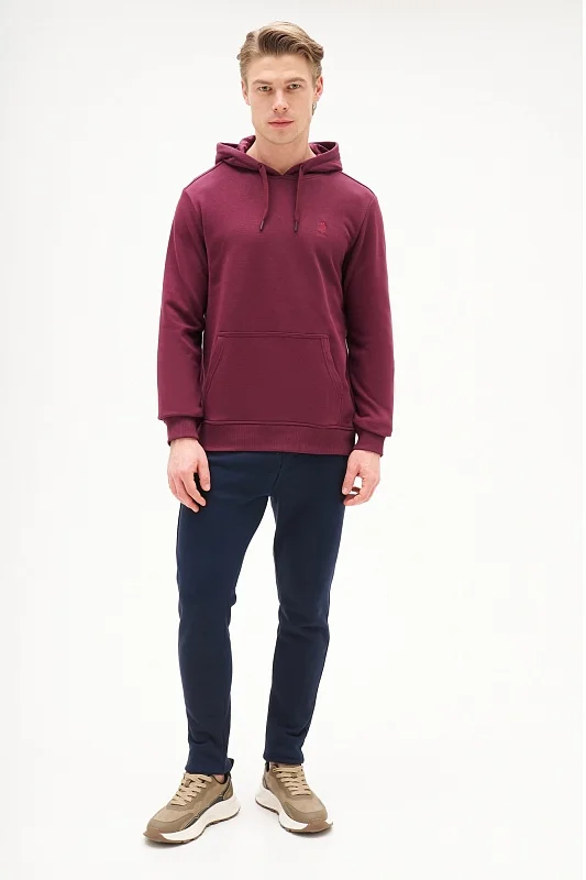 Худи с однотонным логотипом - G081SZ0820ART_OUTGUYSK25 Толстовка муж. (VR177, S)