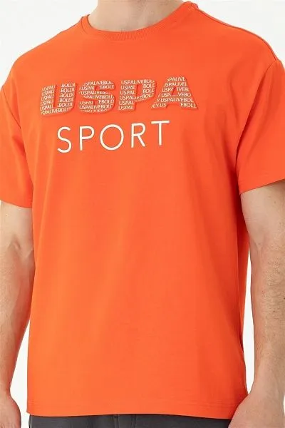 Футболка из хлопка с логотипом - G081SZ0110RC-LEDRA Футболка муж. (VR181, S)