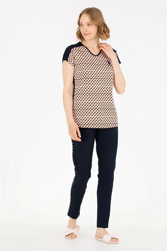 Пижама футболка и брюки - G082SZ0HF0_16882 Костюм дом. жен. (VR033, S)