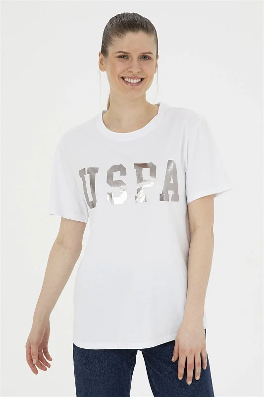 Футболка из хлопка с принтом свободная - G082SZ0110SEANIY24 Футболка жен. (VR013, XS)
