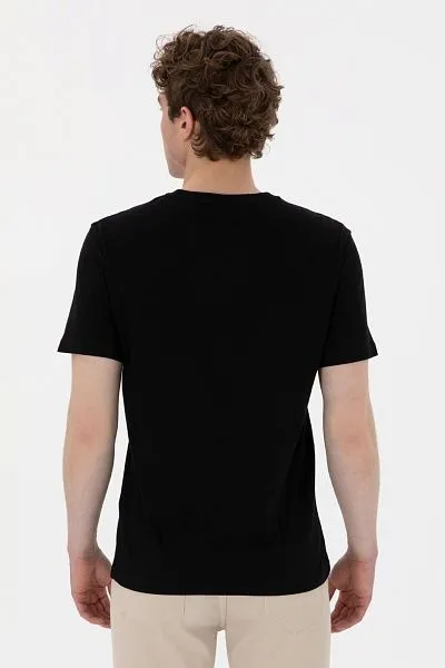 Футболка из хлопка с надписью - G081SZ0110GASTON Футболка муж. (VR046, XS)