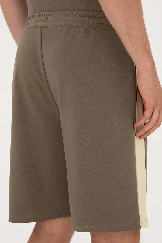 Шорты спортивные на кулиске - G081SZ0OS0PANKA Брюки спорт. муж. (VR052, XS)