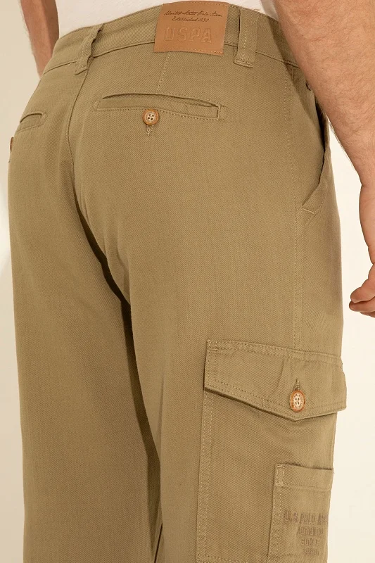 Брюки джоггеры с добавлением льна - G081SZ0780JOGGER24Y Брюки муж. (VR027, 38, 32)