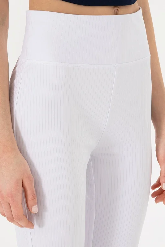 Спортивные брюки клешенные в рубчик - G082SZ0OP0S_SETENA Брюки спорт. жен. (VR013, XS)