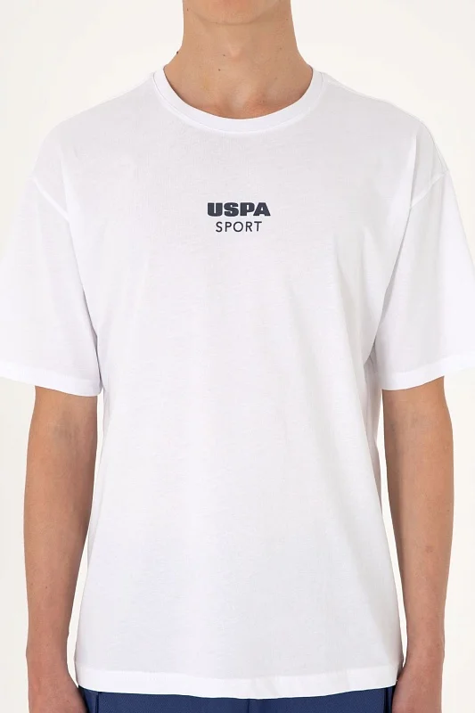 Футболка из хлопка с логотипом - G081SZ0110S_PURRY Футболка муж. (VR013, S)