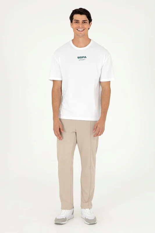 Футболка из хлопка с надписью - G081SZ0110WON Футболка муж. (VR013, XL)