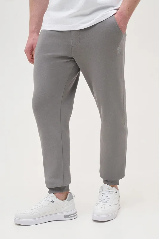 Спортивные брюки на манжетах - G081SZ0OP0ART_BAZAOP24K Брюки спорт. муж. (VR001, M)