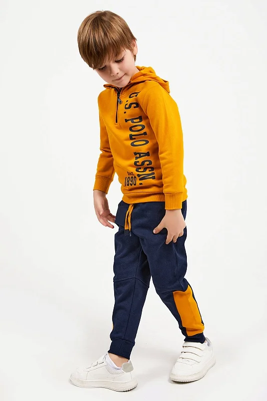 Худи и спортивные брюки для мальчиков - G083SZ0HF0US1176-4 Костюм дом. муж. детс. (VR864, 7-8)
