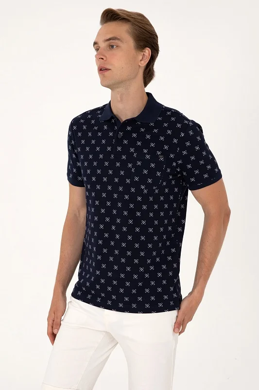 Футболка-поло из хлопка - G081SZ0110FOMS Футболка муж. (VR033, XL)