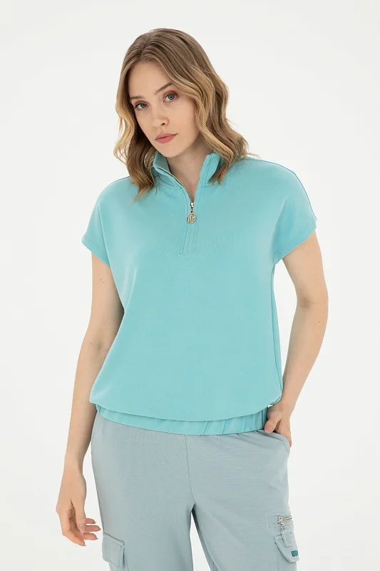 Толстовка с коротким рукавом без капюшона - G082SZ0110PALEY Футболка жен. (VR090, XS)