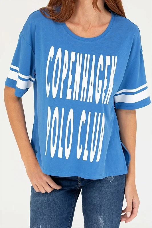 Футболка из модала с надписью - G082SZ0110MAK-S Футболка жен. (VR045, XL)
