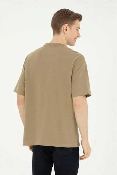 Футболка из хлопка с нагрудным карманом - G081SZ0110HUTAN Футболка муж. (VR027, XS)