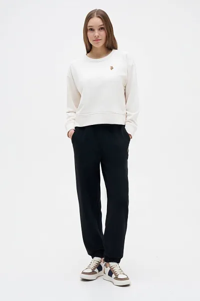 Спортивные брюки на флисе - G082SZ0OP0R_FEROT_SK024 Брюки спорт. жен. (VR046, XL)