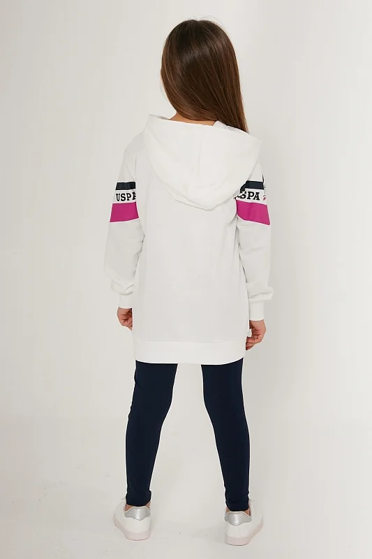 Спортивный костюм худи брюки для девочек - G084SZ0HF0US1617 Костюм дом. жен. детс. (VR071, 5-6)