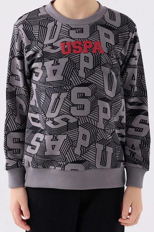 Свитшот и спортивные брюки для мальчиков - G083SZ0HF0US1929 Костюм дом. муж. детс. (VR080, 6_7)