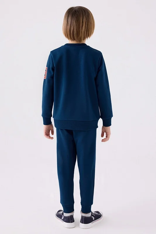 Свитшот и спортивные брюки для мальчиков - G083SZ0HF0US1908 Костюм дом. муж. детс. (VR028, 12_13)
