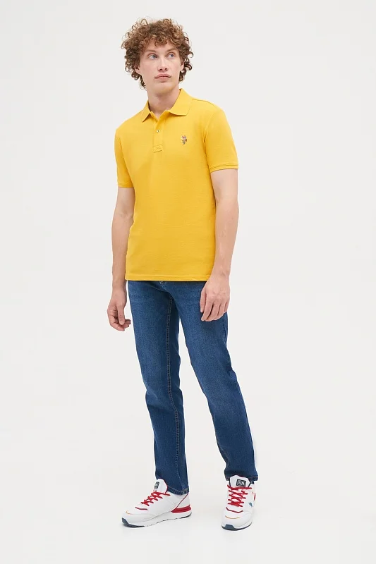 Футболка-поло из хлопка - G081SZ0110TP10IY024 Футболка муж. (VR043, XS)