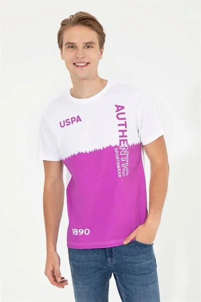 Футболка из хлопка с надписью - G081SZ0110FOSIL Футболка муж. (VR037, XL)
