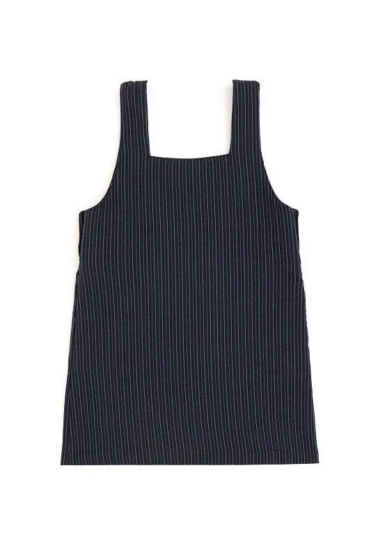 Сарафан из смесовой шерсти в полоску для девочек - G084SZ0320SIMO Платье жен. детс. (VR033, 6_7)