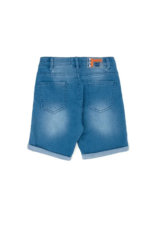 Джинсовые шорты для мальчиков - G083SZ0DB0FOLDKIDS Бермуда муж. детс. (DN0022, 3_4)