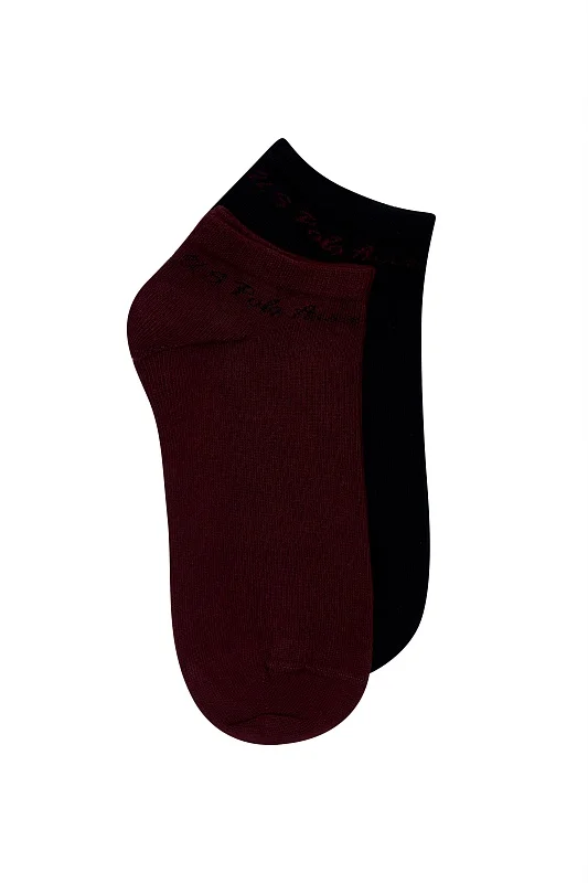 Носки короткие женские, 2 пары - A082SZ013P02CORA-SK21 Носки жен. (VR014)