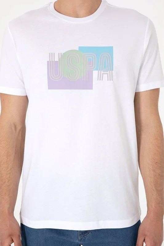 Футболка из хлопка с надписью - G081SZ0110PAMEL Футболка муж. (VR013, L)