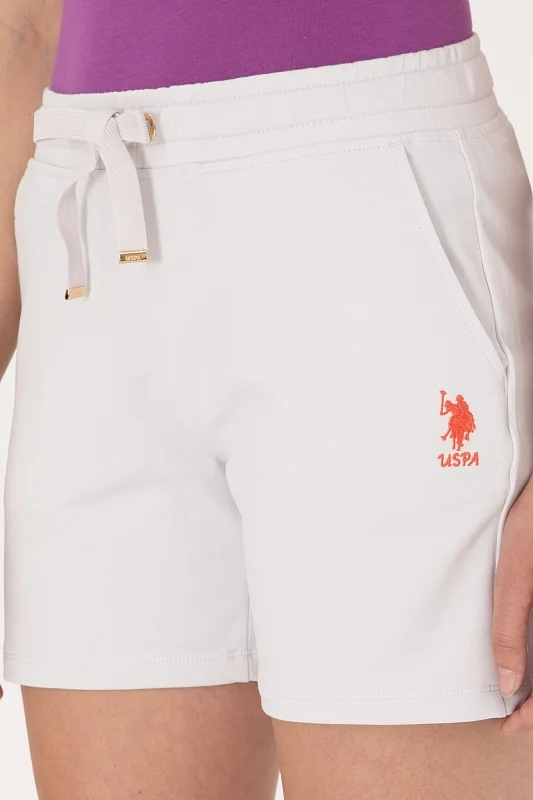 Шорты спортивные из хлопка с вышитым логотипом - G082SZ0OS0DOTIH25 Брюки спорт. жен. (VR001, XL)