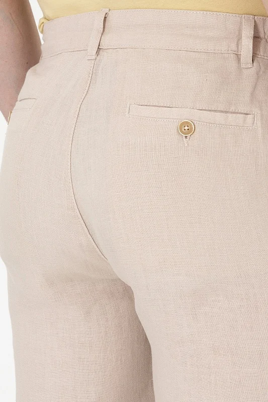 Брюки из льна зауженные к низу - G081SZ0780LAYMAN_P Брюки муж. (VR088, 28, 34)
