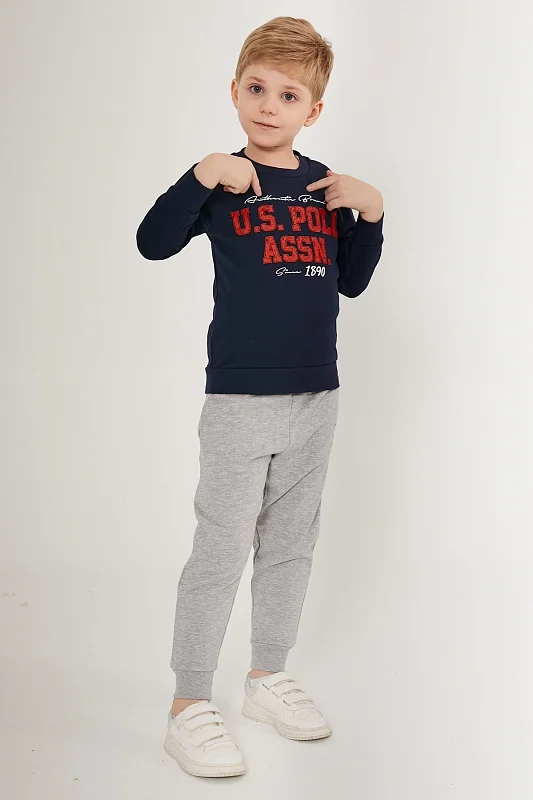 Спортивный костюм без флиса для мальчиков - G083SZ0HF0US1544 Костюм дом. муж. детс. (VR033, 6-7)