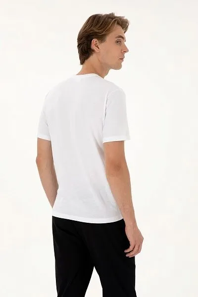 Футболка из хлопка с логотипом - G081SZ0110TS03SK025 Футболка муж. (VR013, 3XL)