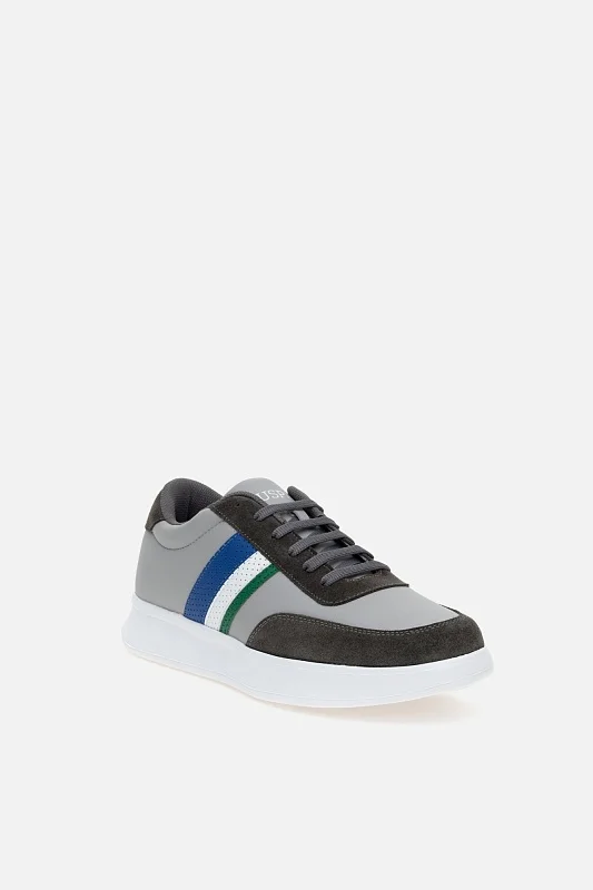Кеды комбинированные из экокожи - S081SZ0330Y25RUBEUS_SNKR Обувь муж. (VR024, 41)