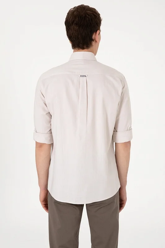 Рубашка из хлопка прямая - G081SZ0040CEDCOLORREG025Y Сорочка муж. (VR049, XS)