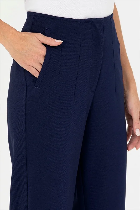 Брюки с защипами прямые - G082SZ0OP0MANTOL Брюки спорт. жен. (VR033, 2XS)