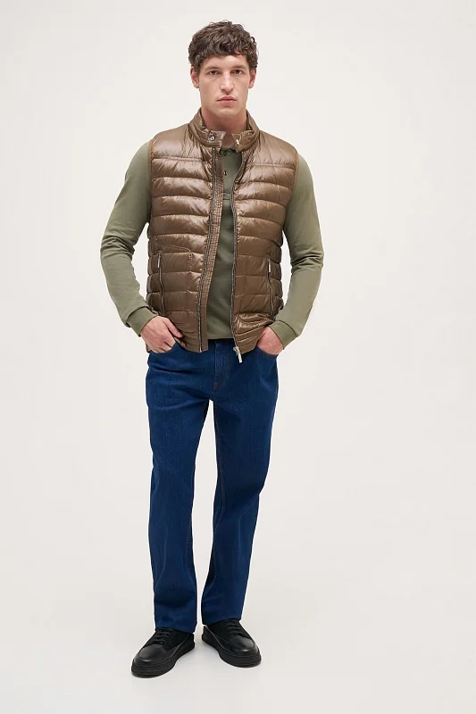 Жилет стеганый без капюшона - G081SZ0100DORE Жилет муж. (VR027, 54)