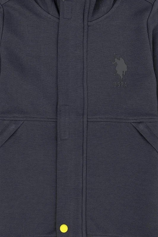 Толстовка на молнии с капюшоном для мальчиков - G083SZ0820RC-BOLSEKIDS Толстовка муж. детс. (VR006, 13_14)